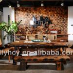 Hot selling and unique design ancient ship wood furniture HMFND001