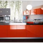 hot selling Kichen cabinet made of High Glossy UV panel YBU-4173