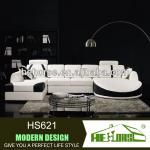 HS621# classical black and white sofa cum bed designs sofa set designs and prices american leather sofa foshan HS621#