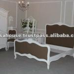 Indonesia Furniture - Franchoise Upholstered Bed French Furniture