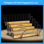 indoor popular cost-effective retractable bleachers lx-806