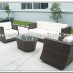 indoor rattan wicker sofa furniture set SG1025