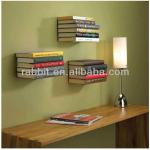 Invisible stainless steel movable bookshelf portable bookshelf spy-130212