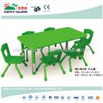 kindergarten children folding desk and chair on sale HB-06106