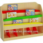 Kindergarten Furniture Wooden Children Bookcase 3605