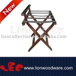 LEC-R811wooden hotel luggage rack luggage rack-LEC-R811