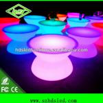 Led cocktail table/led bar table/plastic bar table HDS-T110