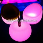 LED color changing pink sofa