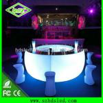 Led illuminated bar counter,Led Light bar furniture bar counters,led plastic bar counters HDS-C221