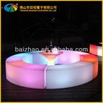 LED lighting party wedding bar furniture design round sofa CH012