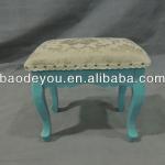 Linen covering wooden chair tool 1
