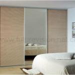 Living room glass cabinets with mirror (EL-130W)