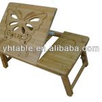 LM-B14 artistic and portable foldable bamboo latop desk LM-B14