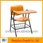 low price plywood chairs with writing pad ZD-B3015