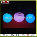 luminous led table with glass top for night club or pub KD-F856T