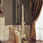 luxury classic home furniture - baroque antique solid wood hand carved coat rack