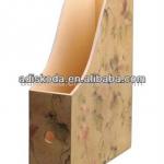 MDF wooden craft file holder with peony pattern 22-024