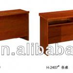 Meeting room MDF long wooden desk/table for four people(FOHK-H2407) FOHK-H2407