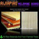 melamine wood grain paper laminated mdf board AJ-99641