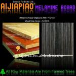 melamine wood grain paper laminated mdf board AJ-99672