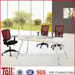 modern design best seller metal legs melamine conference table TL-E08