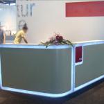 modern hot selling office reception counter bar reception desk QG-15T2823
