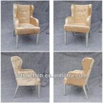 Modern soft sponge backrest armrest chair aluminum hotel furniture YC-F020-05 YC-F020-05