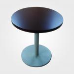 Modern style wooden coffee table with metal base /high quality wooden side table ST-030 ST-030