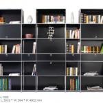 modular USM style living room bookcases Transque 3