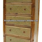 NAGASAKI 5 DRAWERS BAMBOO CABINET CA-036