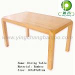 Natural bamboo Dinner table YCFT505