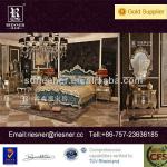 neoclassic wood carve bedroom set luxury N08-001A N08-001A