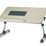 New Adjustable foldable laptop table with cooling fan A8