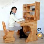 New Design Wooden Height Adjustable Study Table ST-03