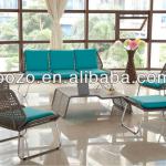 New Patent Rattan Sofa Set/ Stainless Steel Rattan Wicker Furniture/ Garden Sofa Set BZ-R022