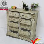 New product for 2013 antique white reclaimed and recycled wood cabinet LWCW09008