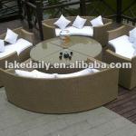 outdoor rattan furniture dining set/outdoor rattan furniture sofa set