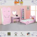 Pink princess kids combination bed(Chinese factory with bottom price) 969