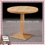 plywood fire proof wood imitation cast steel base bar table (BT044) BT044