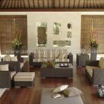 poly rattan sofa set PRSF-085