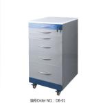 popular hospital table with drawer/hosptial trolly/medical cart GD02 GB-02