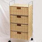 rattan wicker chest, rattan cabinet, wicker shelf