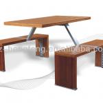 restaurant bamboo benches and tables HF-A041