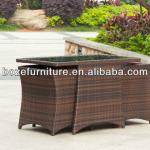 Restaurant outdoor waterproof wicker dining set BZ-D093