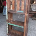 Rise Only modern rustic wooden reclaimed wood high quality bookshelf and bookcase with shelf design furniture