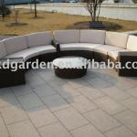 Round meeting sofa wicker furniture rattan furniture garden furniture KD-YLRT957