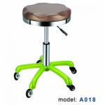 Round Salon Stool With Wheels SSF-A018 SSF-A018