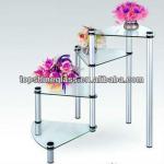 safety tempered console glass table