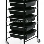 salon wood cabinet trolley salon furniture salon stations S19 S19