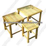 Set of 3 bamboo chair, made in Vietnam, 100% handmade, high quality BFC 124